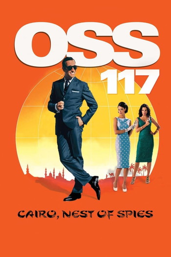 Poster for the movie «OSS 117: Cairo, Nest of Spies»