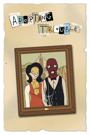 Poster for the movie «Adopting Trouble»