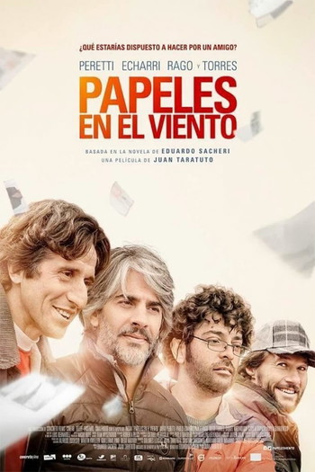 Poster for the movie «Papeles en el viento»