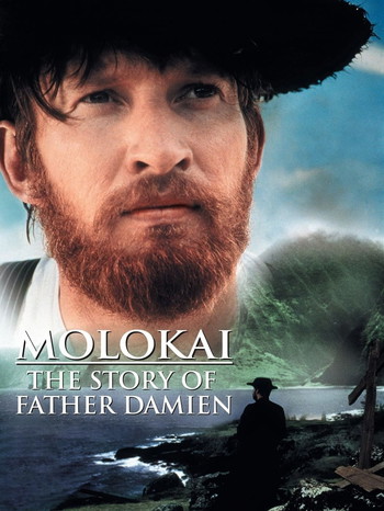 Poster for the movie «Molokai: The Story of Father Damien»