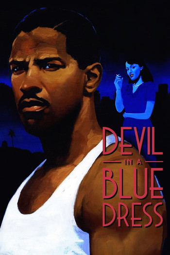 Poster for the movie «Devil in a Blue Dress»