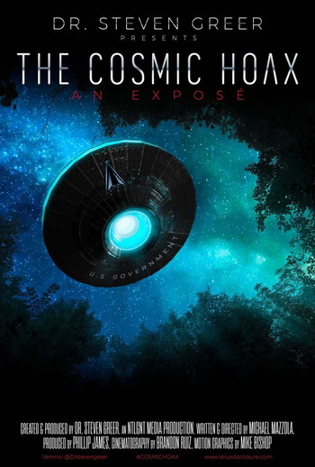 Poster for the movie «The Cosmic Hoax: An Exposé»