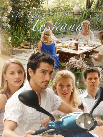 Poster for the movie «Vier Tage Toskana»