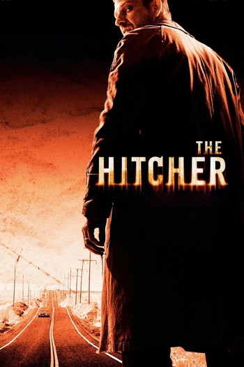 Poster for the movie «The Hitcher»