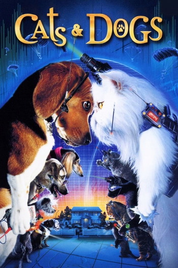 Poster for the movie «Cats & Dogs»