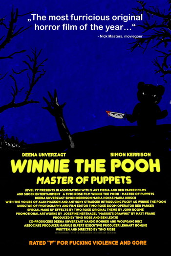 Poster for the movie «Winnie the Pooh: Master of Puppets»