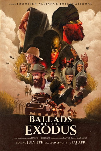 Poster for the movie «Ballads of the Exodus»