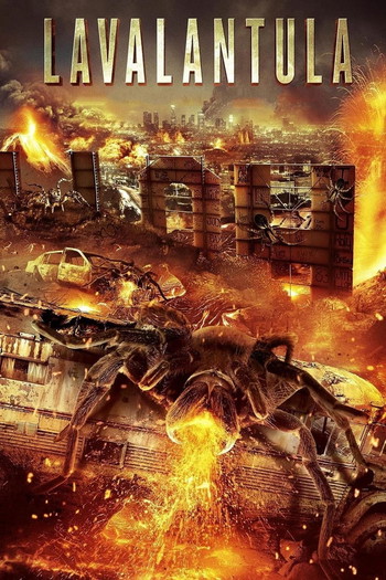 Poster for the movie «Lavalantula»