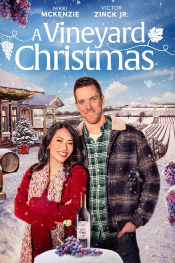 Poster for the movie «A Vineyard Christmas»