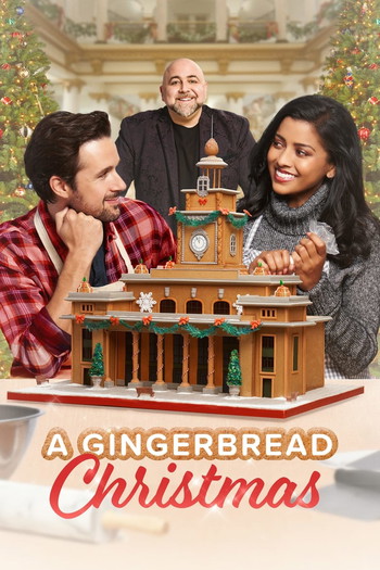 Poster for the movie «A Gingerbread Christmas»