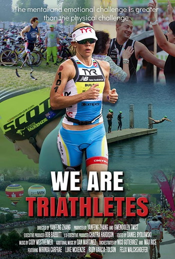 Poster for the movie «We Are Triathletes»