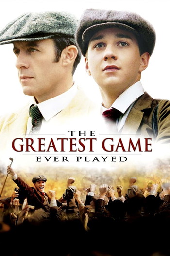 Poster for the movie «The Greatest Game Ever Played»