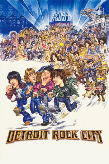 Poster for the movie «Detroit Rock City»