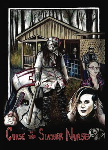 Poster for the movie «Curse of the Slasher Nurse»