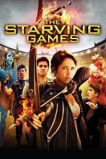 Poster for the movie «The Starving Games»