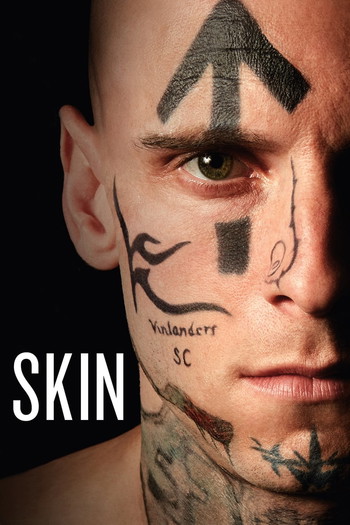 Poster for the movie «Skin»