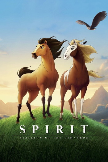 Poster for the movie «Spirit: Stallion of the Cimarron»