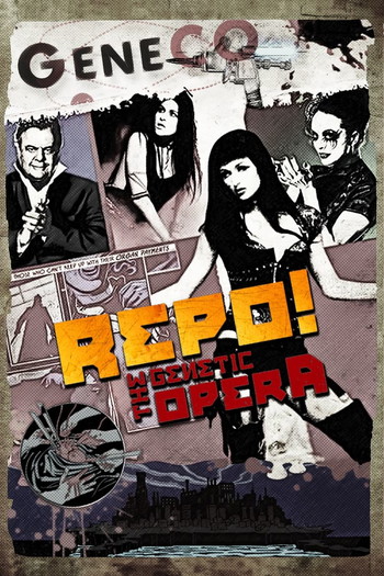 Poster for the movie «Repo! The Genetic Opera»