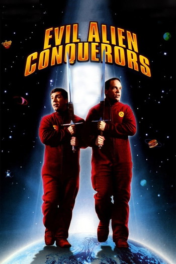 Poster for the movie «Evil Alien Conquerors»