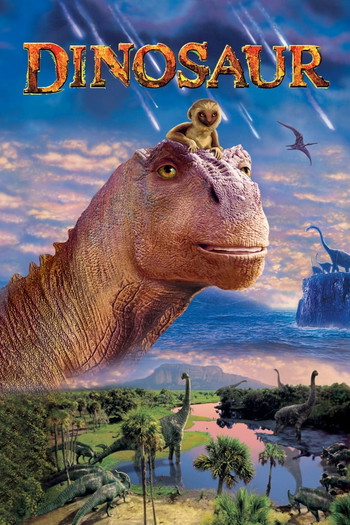 Poster for the movie «Dinosaur»