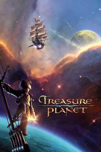 Poster for the movie «Treasure Planet»