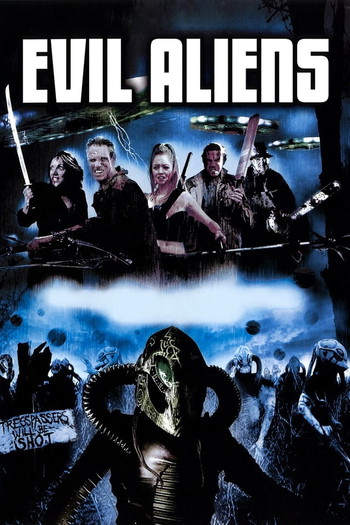 Poster for the movie «Evil Aliens»