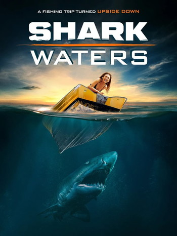 Poster for the movie «Shark Waters»