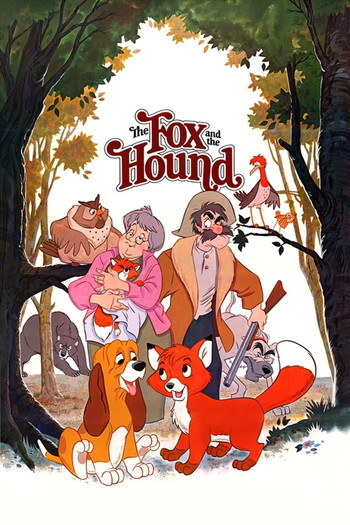 Poster for the movie «The Fox and the Hound»