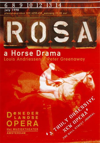 Постер к фильму «The Death of a Composer: Rosa, a Horse Drama»