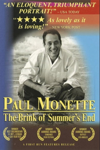 Poster for the movie «Paul Monette: The Brink of Summer's End»