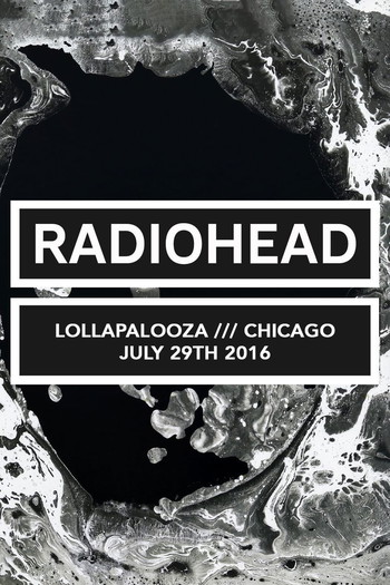 Poster for the movie «Radiohead | Lollapalooza, Chicago 2016»