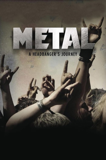 Poster for the movie «Metal: A Headbanger's Journey»