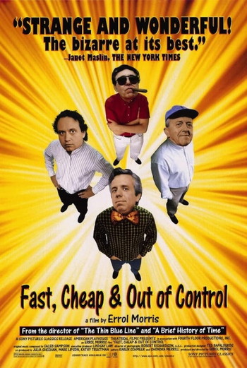 Poster for the movie «Fast, Cheap & Out of Control»