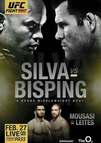 Постер к фильму «UFC Fight Night 84: Silva vs. Bisping»