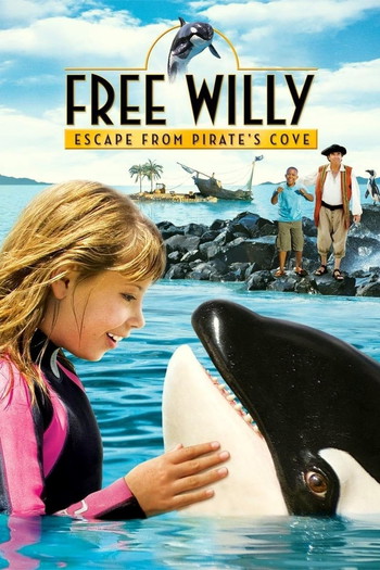 Постер до фільму «Free Willy: Escape from Pirate's Cove»