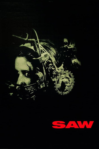 Poster for the movie «Saw»