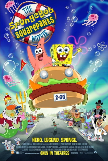 Poster for the movie «The SpongeBob SquarePants Movie»