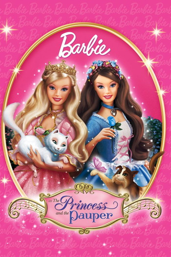 Poster for the movie «Barbie as The Princess & the Pauper»