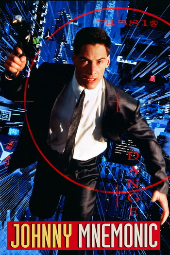 Poster for the movie «Johnny Mnemonic»