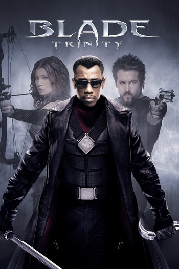 Poster for the movie «Blade: Trinity»