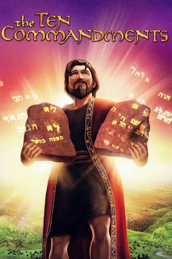 Poster for the movie «The Ten Commandments»