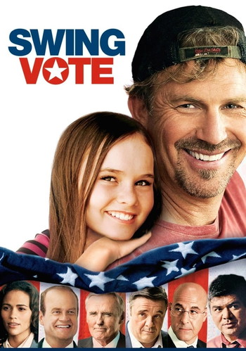 Poster for the movie «Swing Vote»