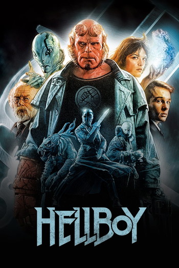 Poster for the movie «Hellboy»