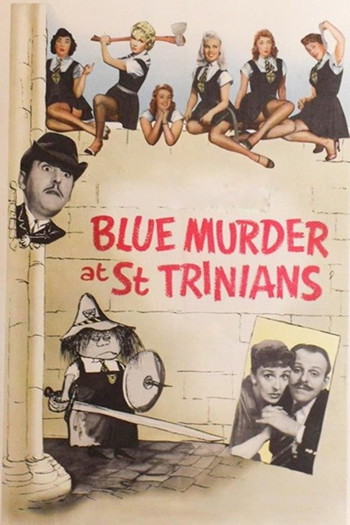 Poster for the movie «Blue Murder at St. Trinian's»