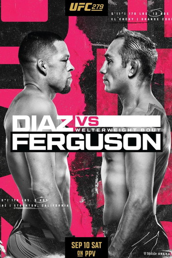 Poster for the movie «UFC 279: Diaz vs. Ferguson»