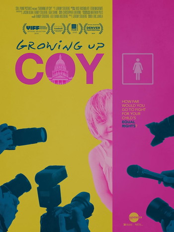 Poster for the movie «Growing Up Coy»