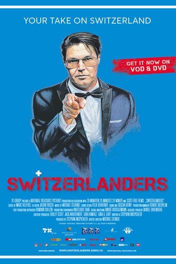 Poster for the movie «Switzerlanders»