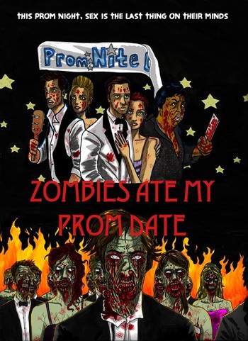 Poster for the movie «Zombies Ate My Prom Date»