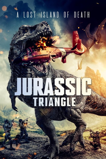 Poster for the movie «Jurassic Triangle»