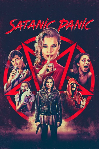 Poster for the movie «Satanic Panic»